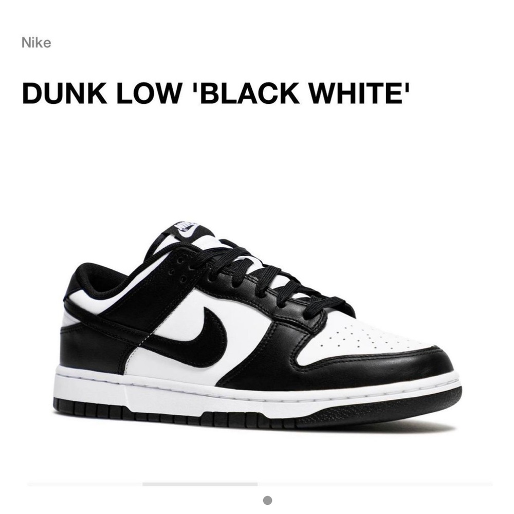Dunk Low Nike sneakers “panda”